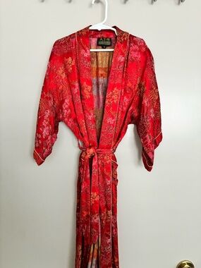 Authentic Chinese satin/silk Child’s Robe Sz. 10-12